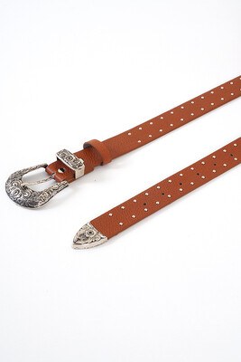 Çift Zımbalı Taba Kemer - Thumbnail