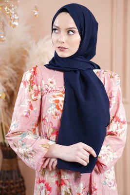 Tensel Lacivert Şal - Thumbnail