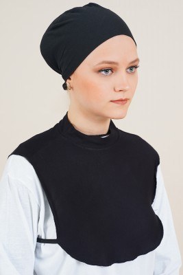 Tesettür Siyah Boyunluk - Thumbnail