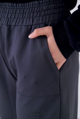 Paça Lastikli Antrasit Eşofman Altı - Thumbnail