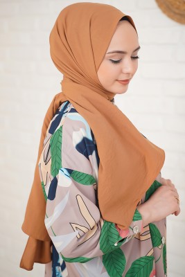 Pamuk Cazz Şal İpek Serisi Camel - Thumbnail