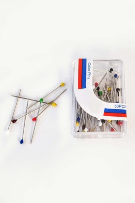 Pazarium - Renkli Başlı Asorti Toplu İğne