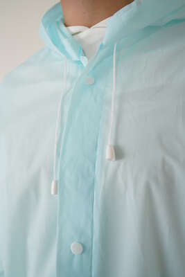 Su Geçirmez Yağmurluk Mint - Thumbnail