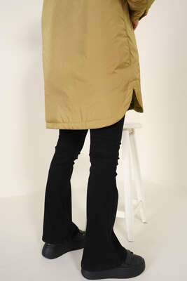 İspanyol Paça Jean Pantolon Siyah - Thumbnail