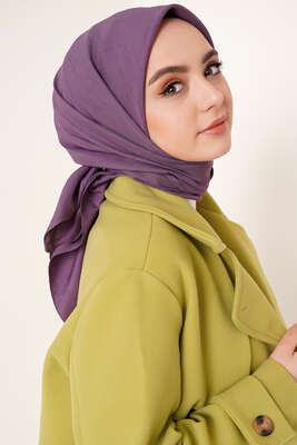 Pazarium - Bambu Kraş Eşarp Lavanta