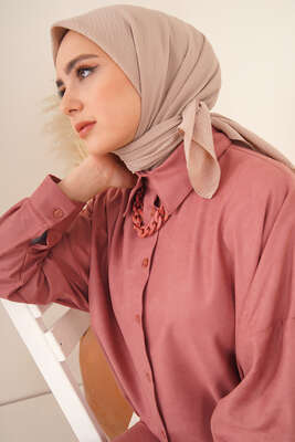 Pazarium - Mio Caz Eşarp Mocha