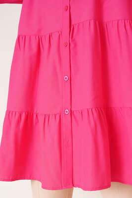 Katkat Gömlek Fuşya - Thumbnail