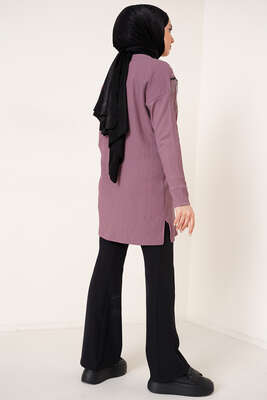 Püskül Zincir Süslemeli Magenta - Thumbnail