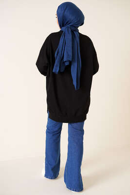 Kot Garnili Tunik Siyah - Thumbnail