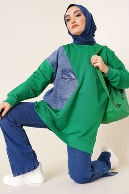 Kot Garnili Tunik Benetton - Thumbnail