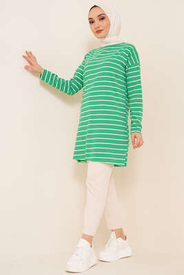 Şeritli Tunik Benetton - Thumbnail