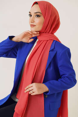 Pazarium - Jazz Serisi Mercan Şal