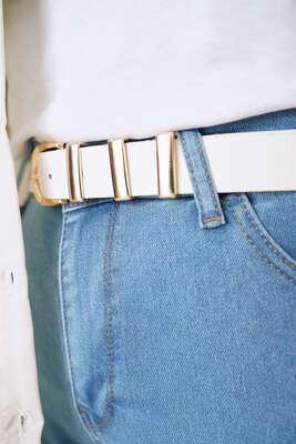 İspanyol Paça Büyük Beden Jean Pantolon Açık Mavi - Thumbnail