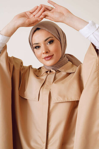 Mio Caz Eşarp Bronz - Thumbnail