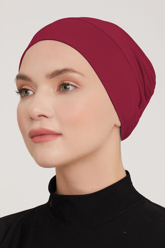 Pazarium - Spor Havuz Bonesi Bordo