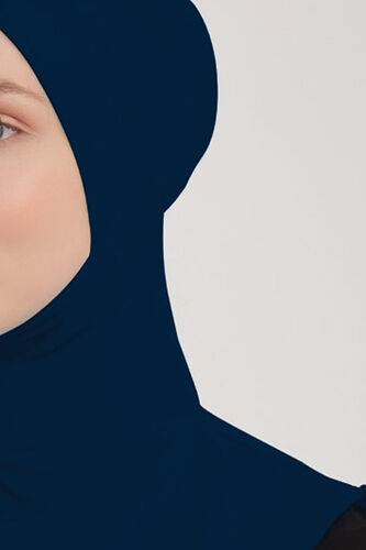 Boyunluklu Koyu Lacivert Bone - Thumbnail