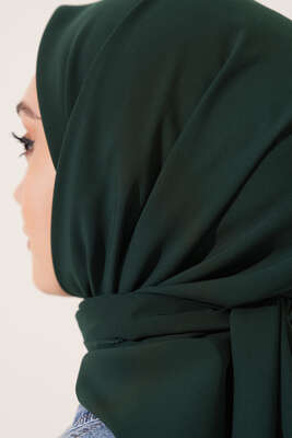 Medine İpeği Eşarp Zümrüt - Thumbnail