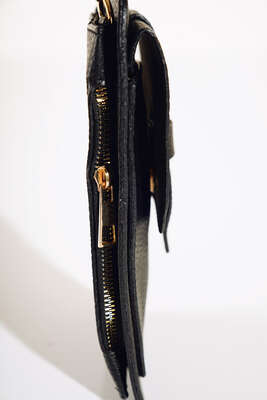 Kapaklı Cüzdan Çanta Siyah - Thumbnail