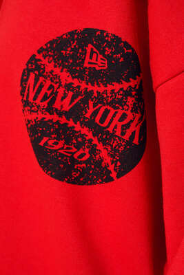 Newyork İki İpli Kapşonlu Tunik Kırmızı - Thumbnail