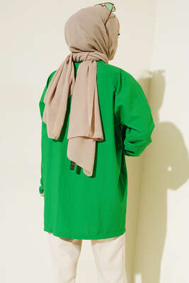 Torba Cepli Yağmurluk Yeşil - Thumbnail