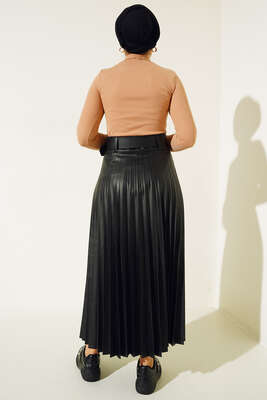 Fitilli Uzun Kol Body Camel - Thumbnail