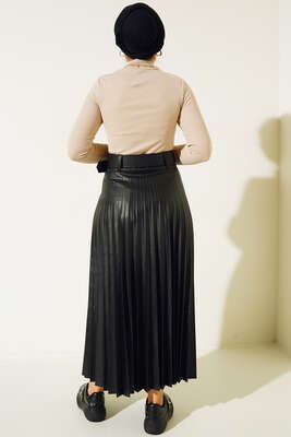 Fitilli Uzun Kol Body Bej - Thumbnail