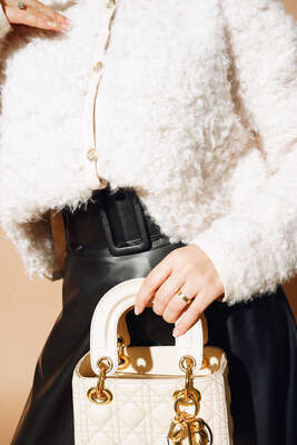 Teddy Düğmeli Hırka Bej - Thumbnail