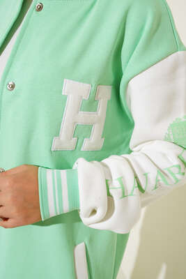 Harvard Kolej Ceket Yeşil - Thumbnail