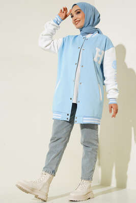 Harvard Kolej Ceket Mavi - Thumbnail