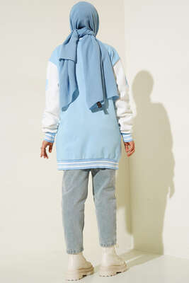 Harvard Kolej Ceket Mavi - Thumbnail