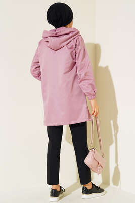 Etek Ucu Lastikli Yağmurluk Pudra - Thumbnail