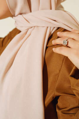 Taşlanmış Şal Latte - Thumbnail