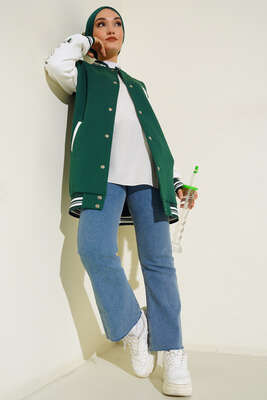 Harvard Kolej Ceket Zümrüt - Thumbnail