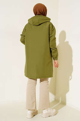 Cepli Yağmurluk Haki - Thumbnail