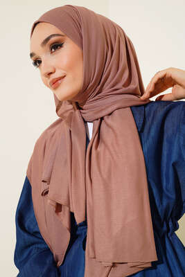 Penye Şal Gül Pembe - 72 - Thumbnail