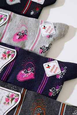 Dikişsiz Dörtlü Bayan Soket Asorti 1 - Thumbnail