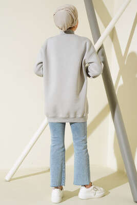 Üç İplik Yarım Balıkçı Yaka Tunik Taş - Thumbnail