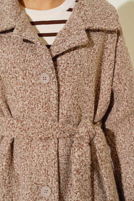 Kol Bantlı Belden Bağlamalı Kuşaklı Kaban Camel - Thumbnail