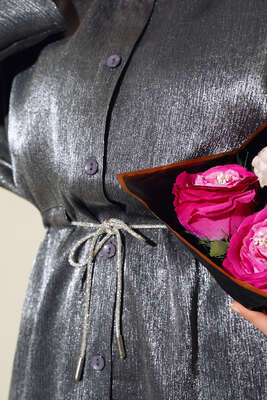 Simli İkili Takım Antrasit - Thumbnail