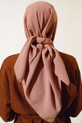 Medine İpeği Eşarp Camel - Thumbnail