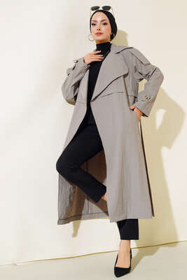 Apoletli Paraşüt Kap Gri - Thumbnail