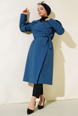 Apoletli Paraşüt Kap İndigo - Thumbnail