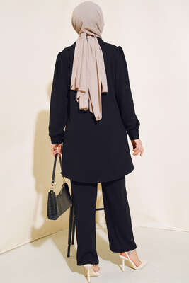 Yaka Zincirli Takım Siyah - Thumbnail