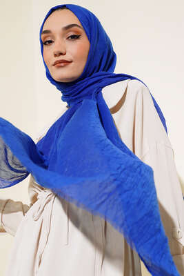 Organik Bambu Kraş Şal Saks -20 - Thumbnail