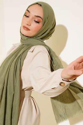 Organik Bambu Kraş Şal Nefti -80 - Thumbnail