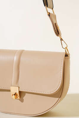 Baget Kol Çantası Bej - Thumbnail