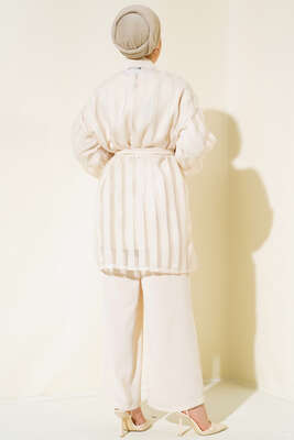 Üçlü Takım Bej - Thumbnail