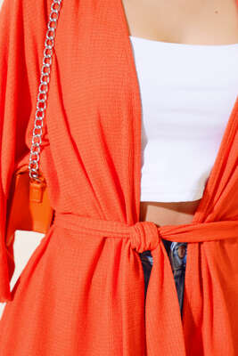 Kırınkıl Kimono Oranj - Thumbnail