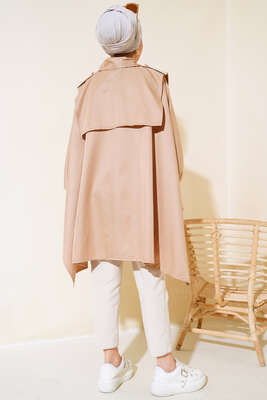 Omzu Apoletli Panço Latte - Thumbnail