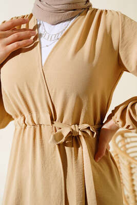 Bel Tünelli Ayrobin Kap Bej - Thumbnail